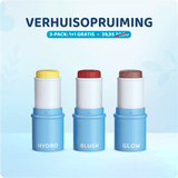 Hydro + Blush + Glow | Frisse verzorgende make-up set