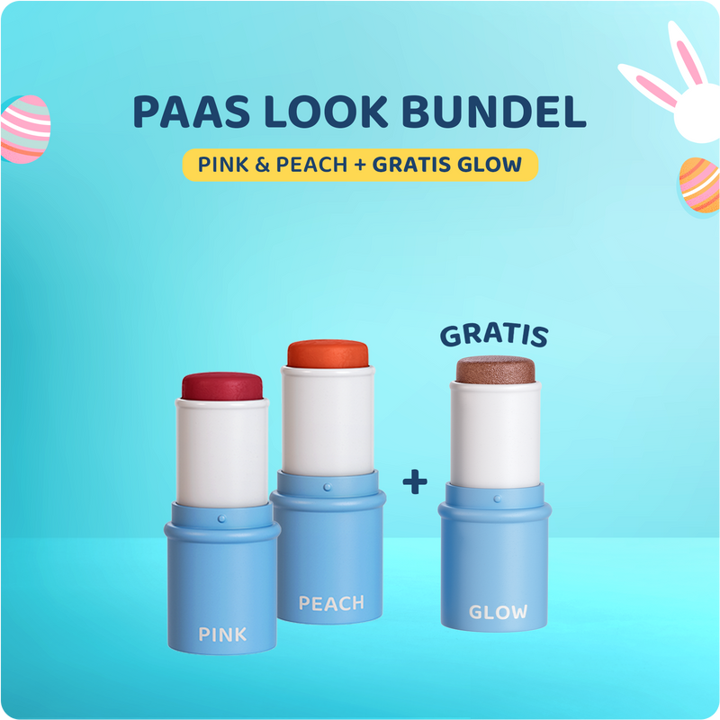 Paas Look Set: Pink & Peach + Gratis glow